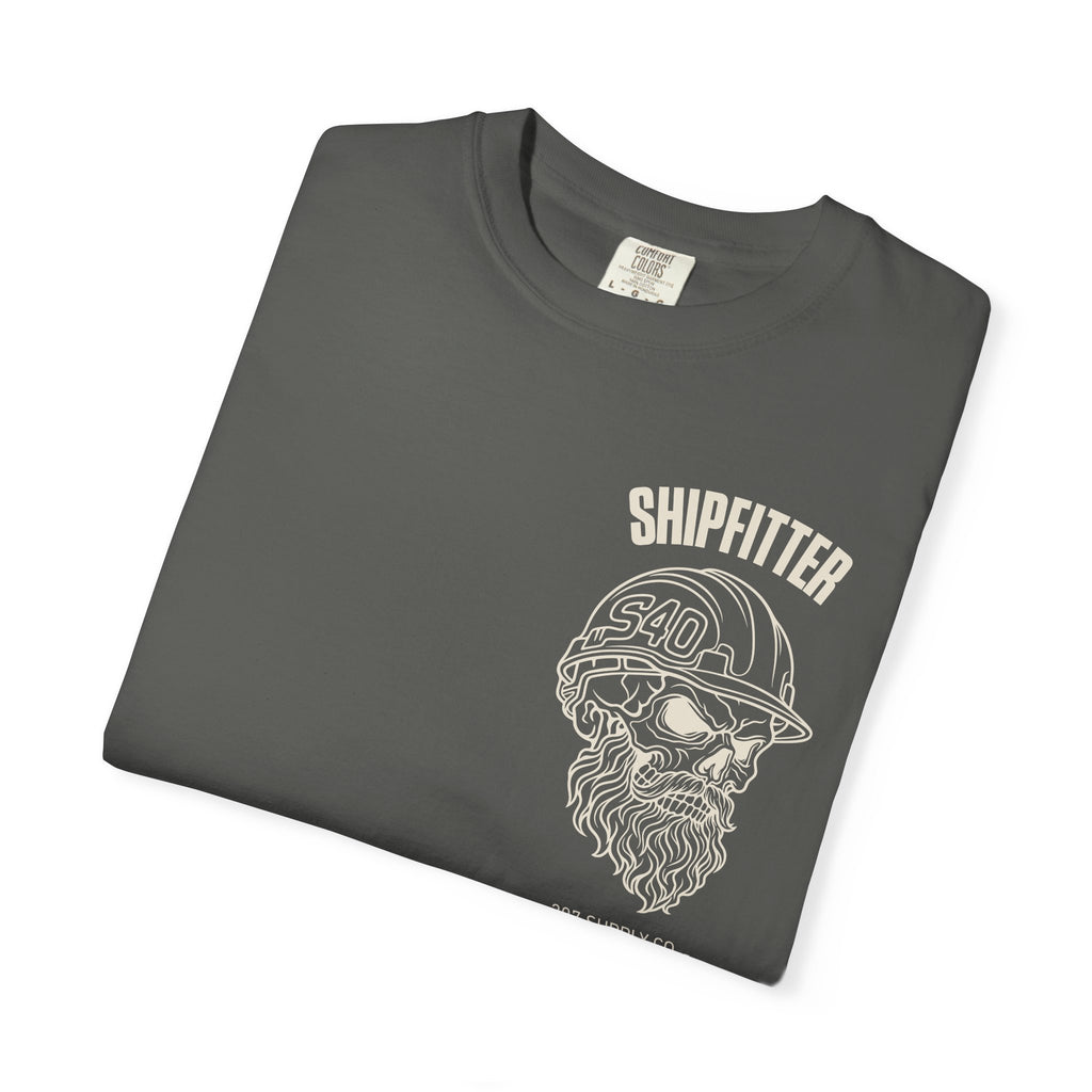 Shipfitter Bearded Skull Tee - Dark Colors