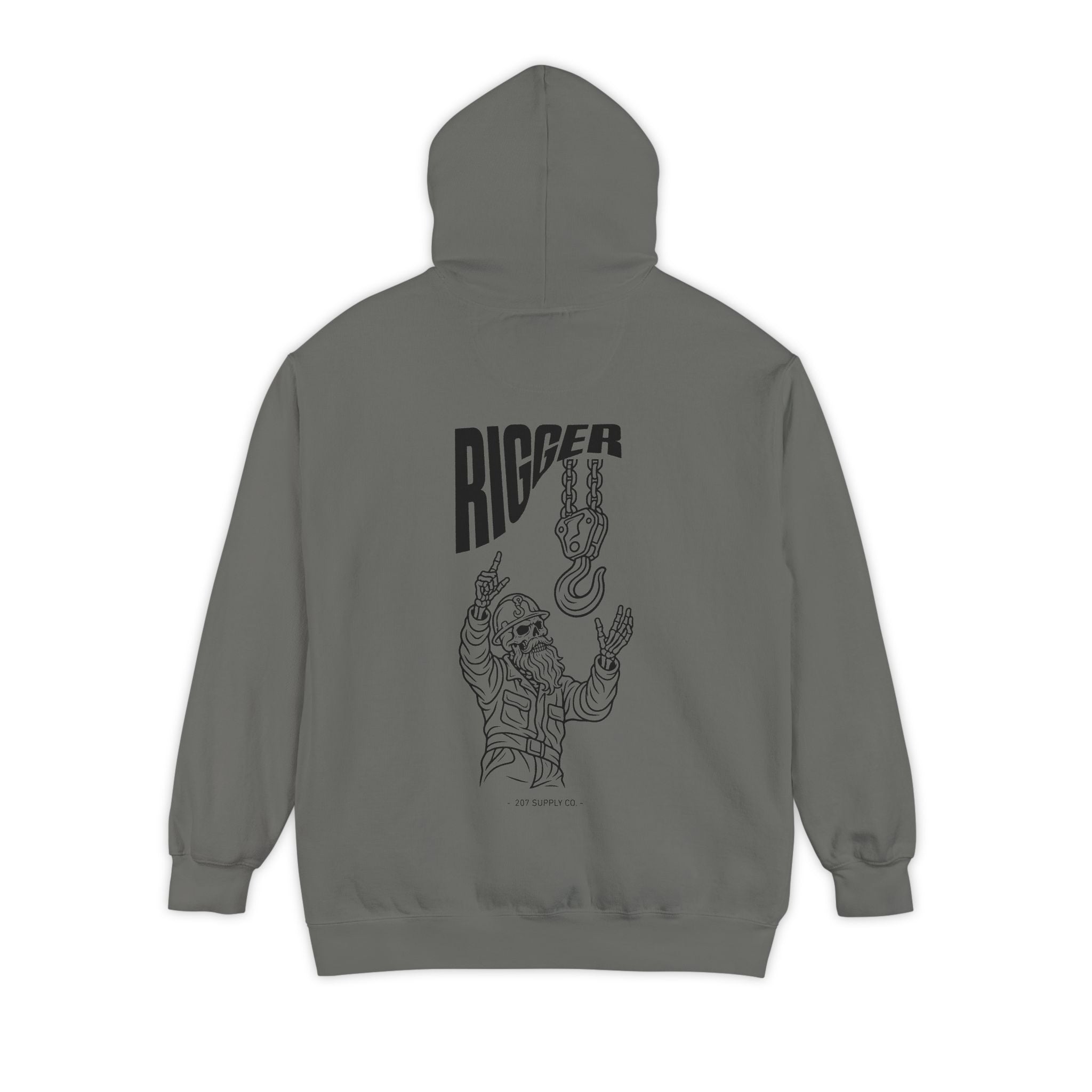 Rigger Skull Hoodie