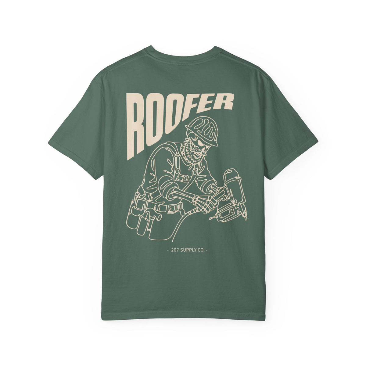 Roofer Skull Tee - Dark