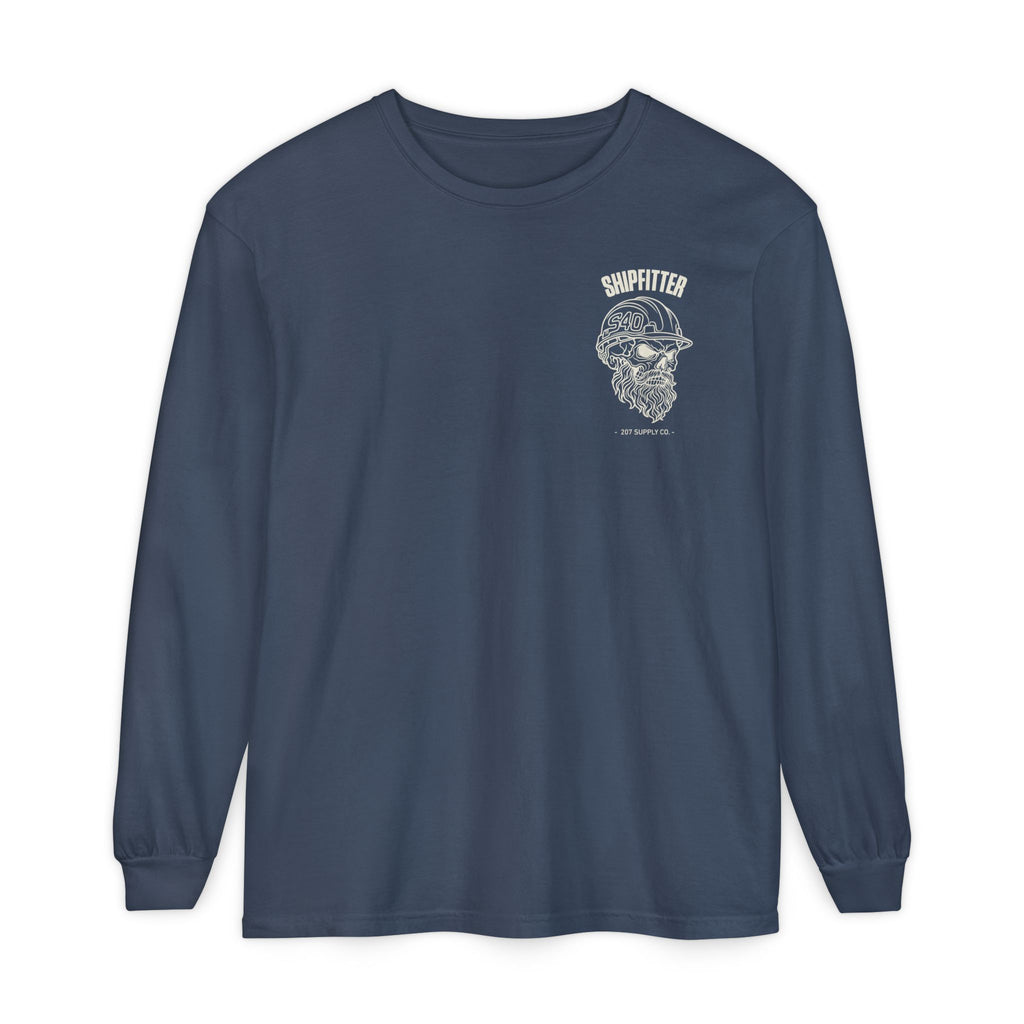 Shipfitter Skull Long Sleeve - Dark