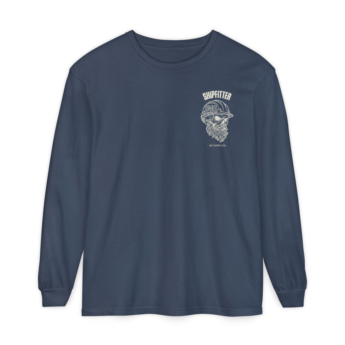 Shipfitter Skull Long Sleeve - Dark