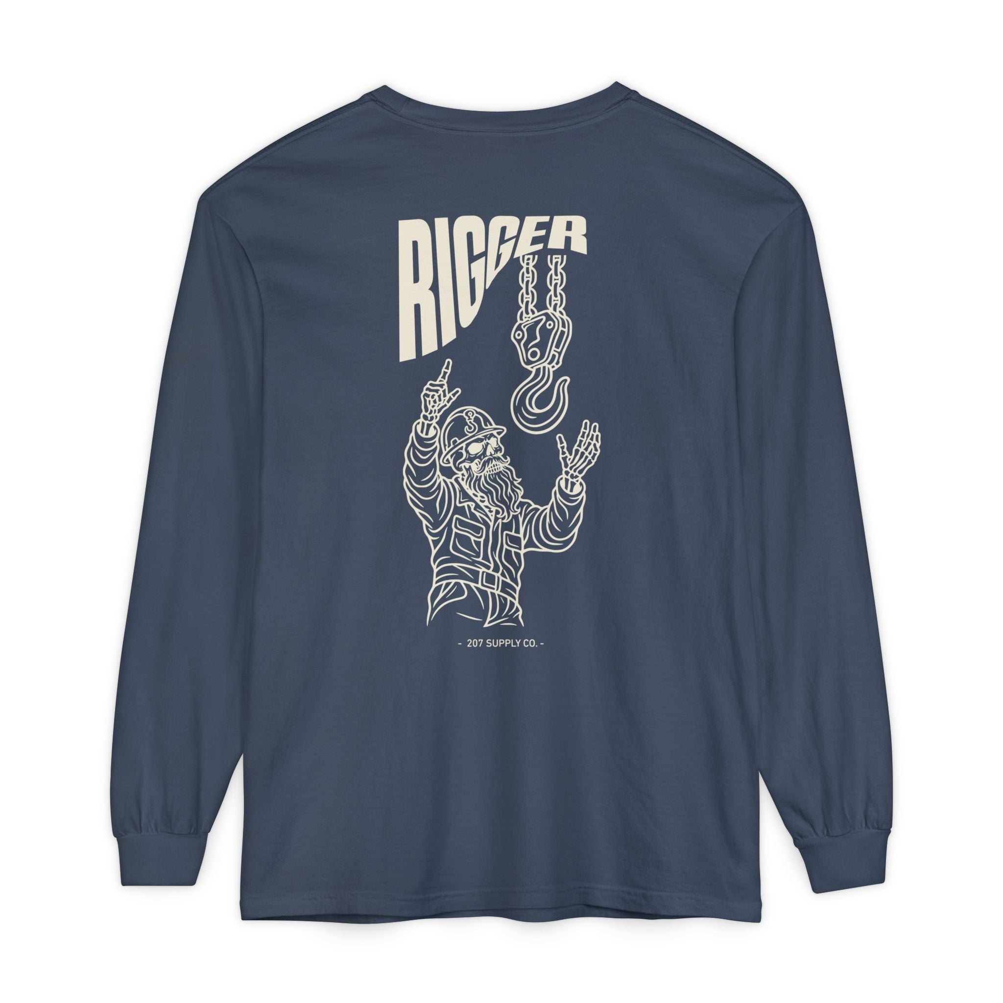 Rigger Skull Long Sleeve - Dark