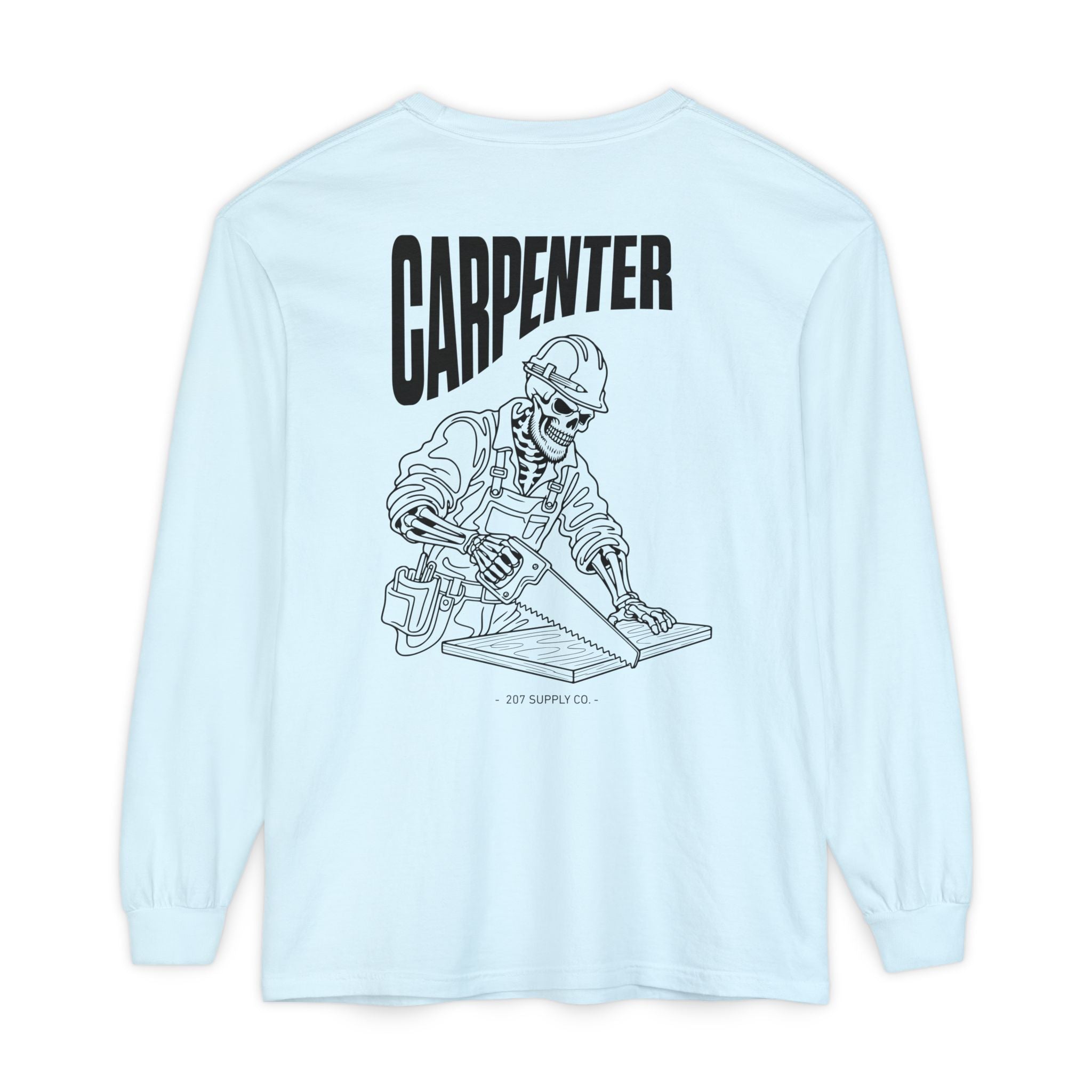Carpenter Skull Long Sleeve Tee