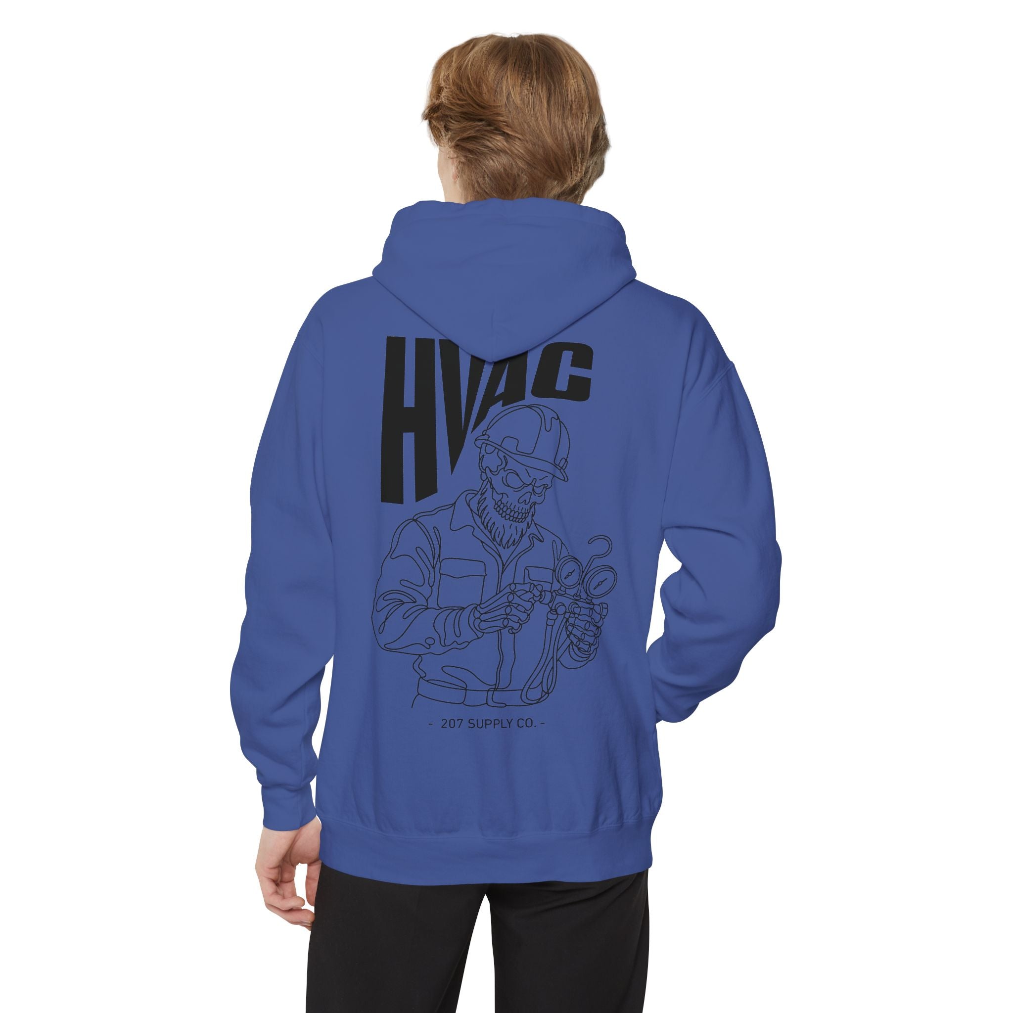 HVAC skull Hoodie
