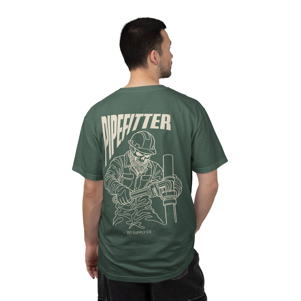 Pipefitter Skull Tee - Dark