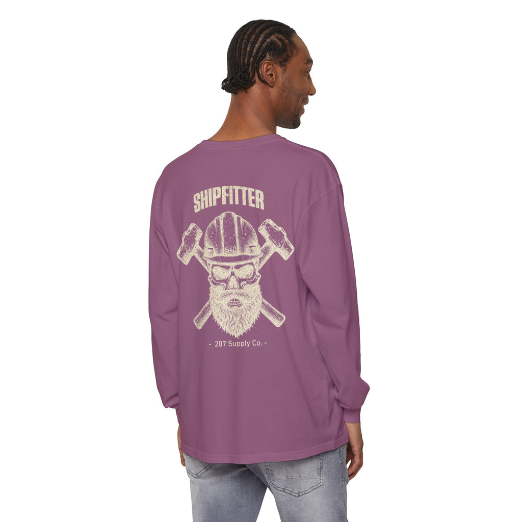 Shipfitter Skull & Hammer Long Sleeve - Dark Colors