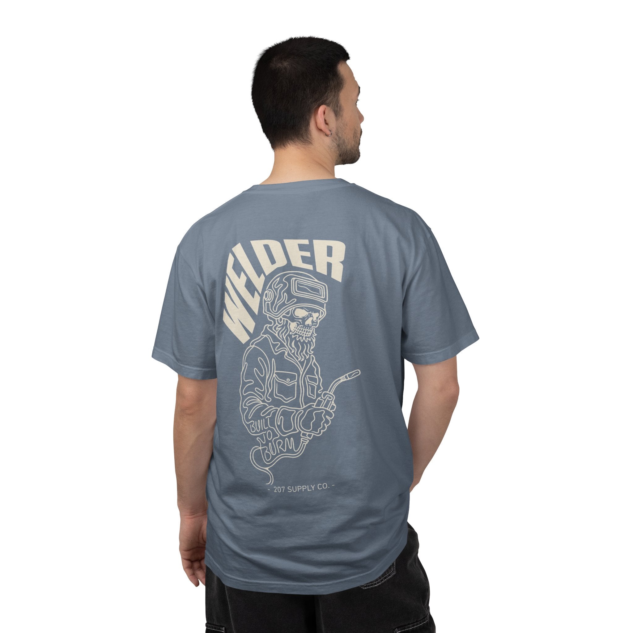 Welder Skull Tee - Dark
