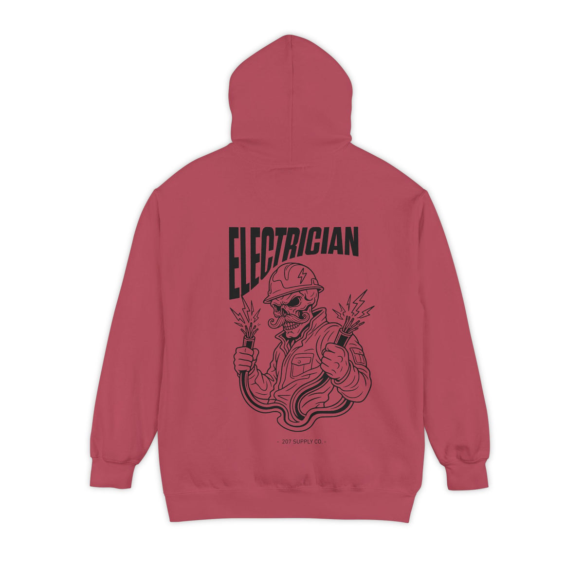 Electrician Skull Hoodie