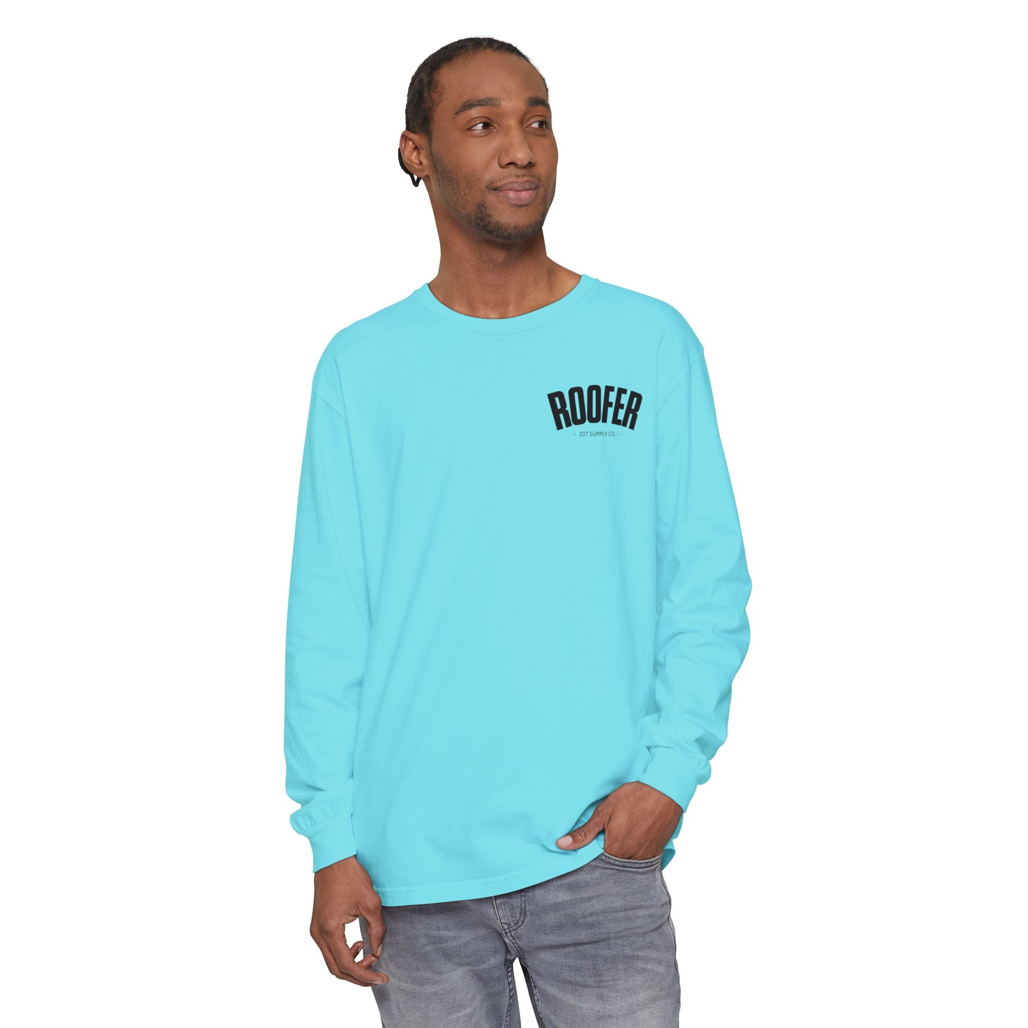 Roofer Skull Long Sleeve