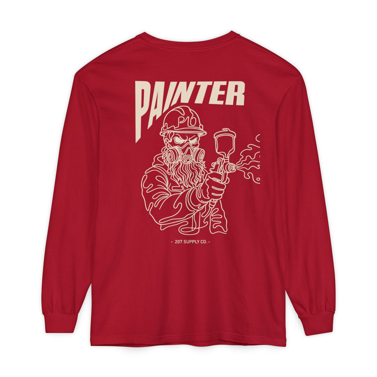 Painter Skull Long Sleeve - Dark