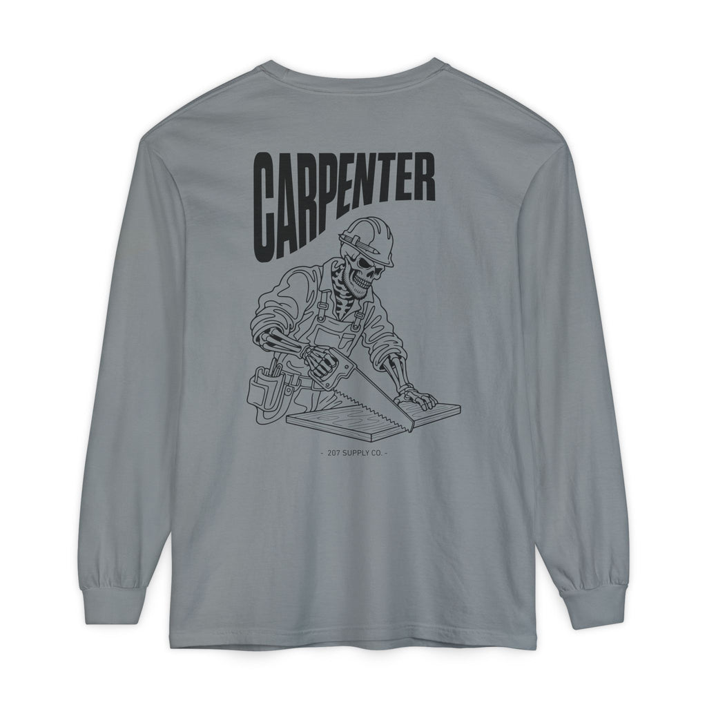 Carpenter Skull Long Sleeve Tee