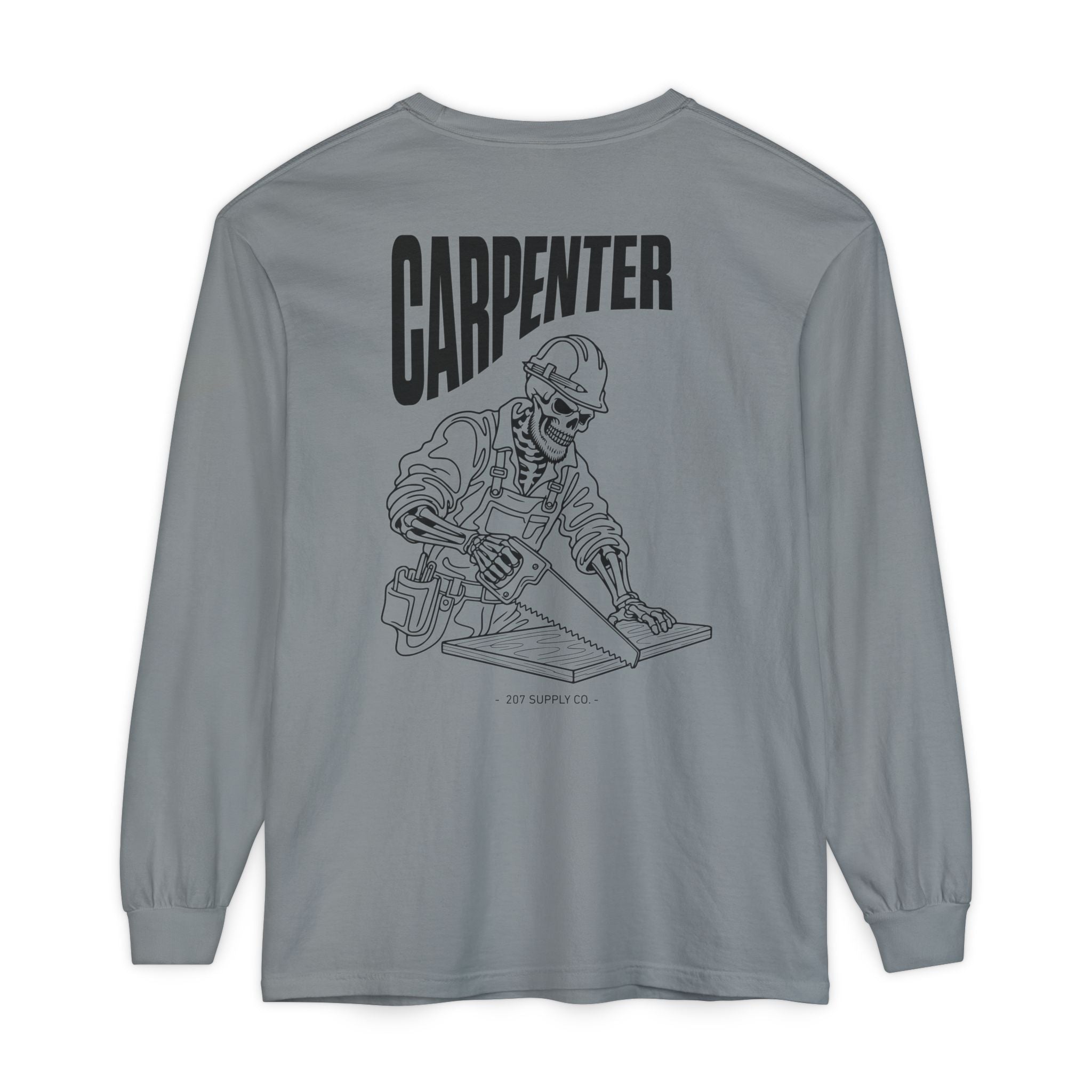 Carpenter Skull Long Sleeve Tee
