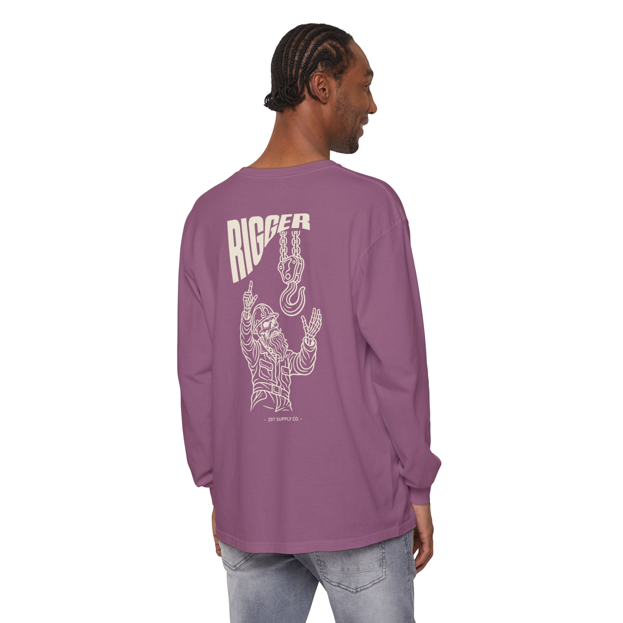 Rigger Skull Long Sleeve - Dark