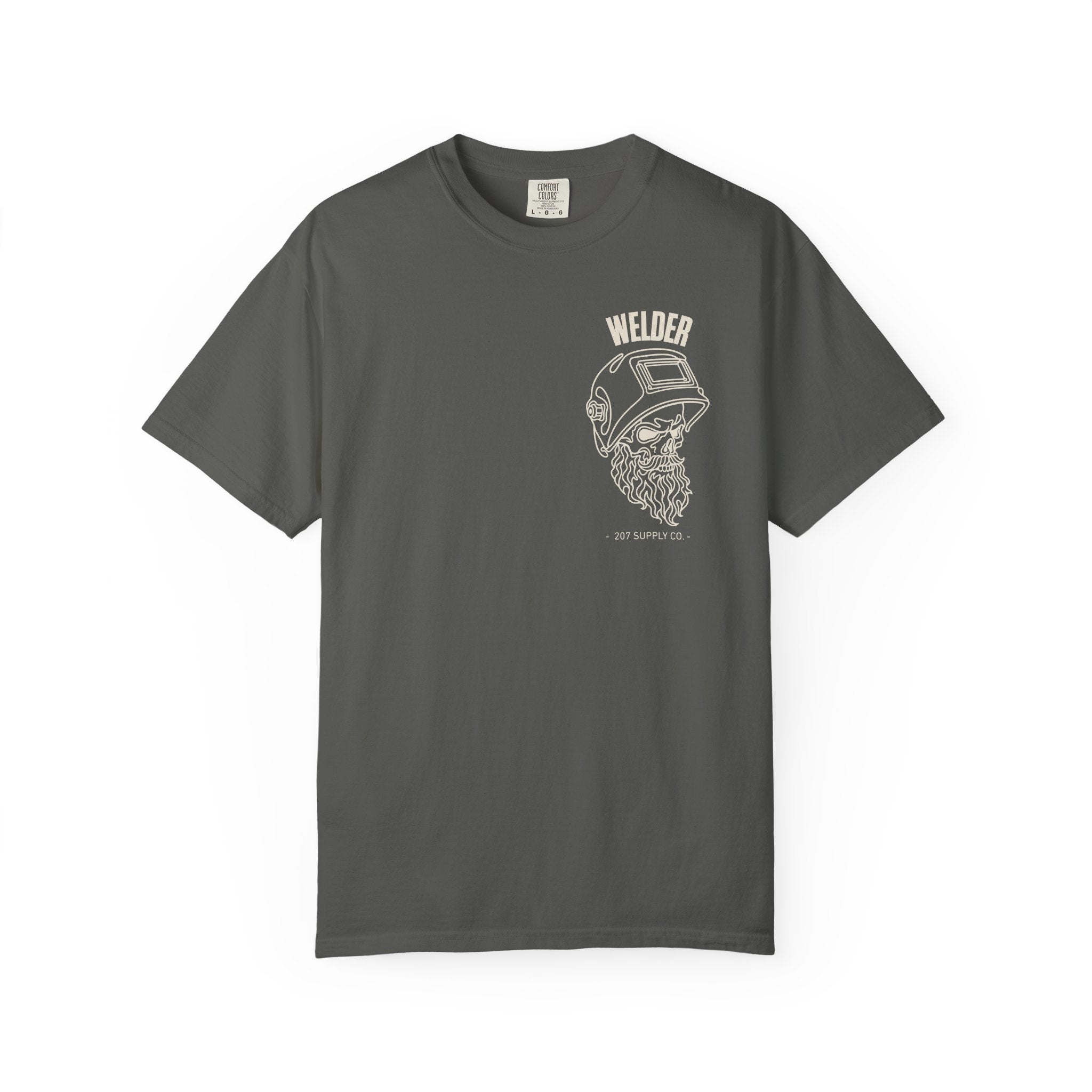 Welder Skull Tee - Dark — Pepper