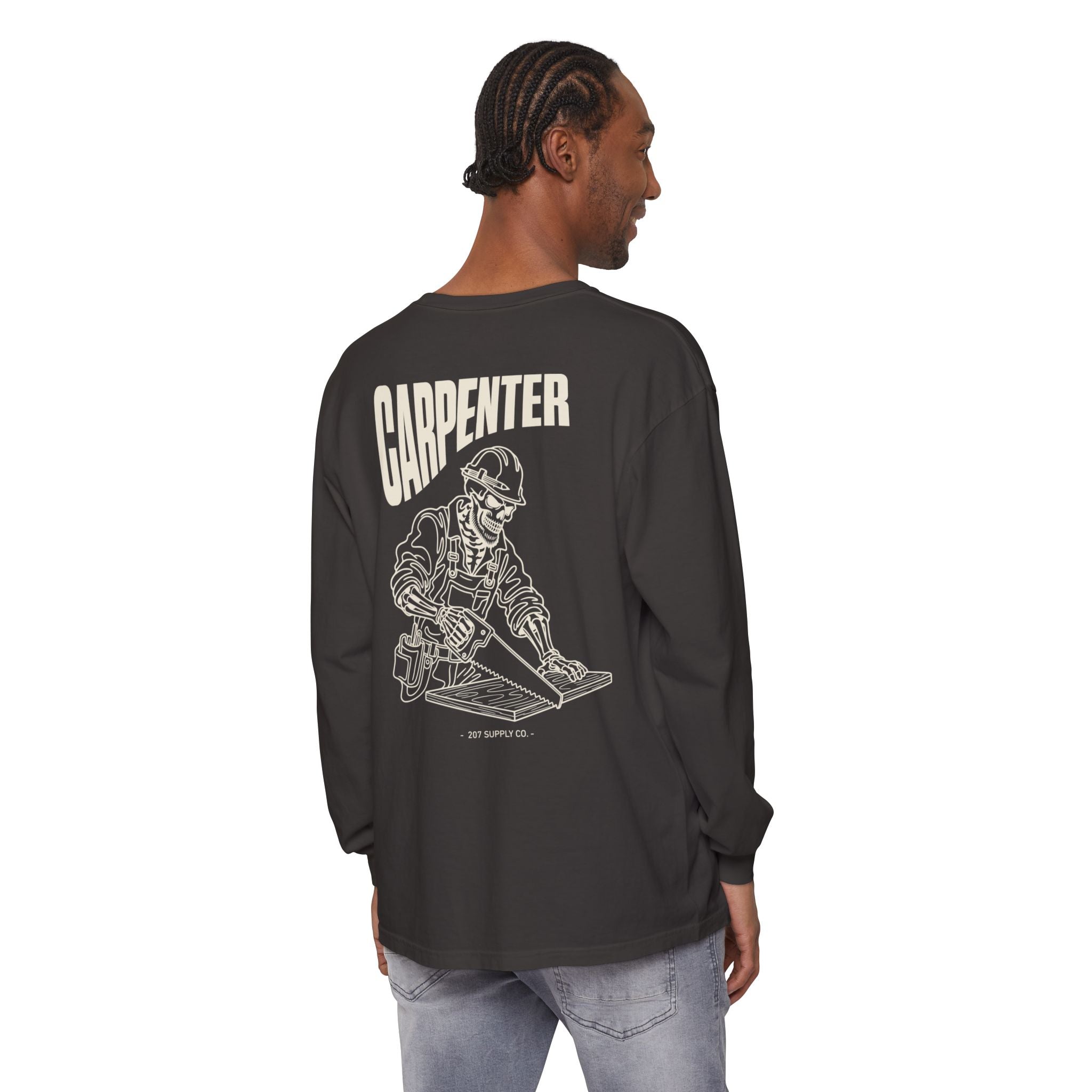 Carpenter Long Sleeve Tee - Dark