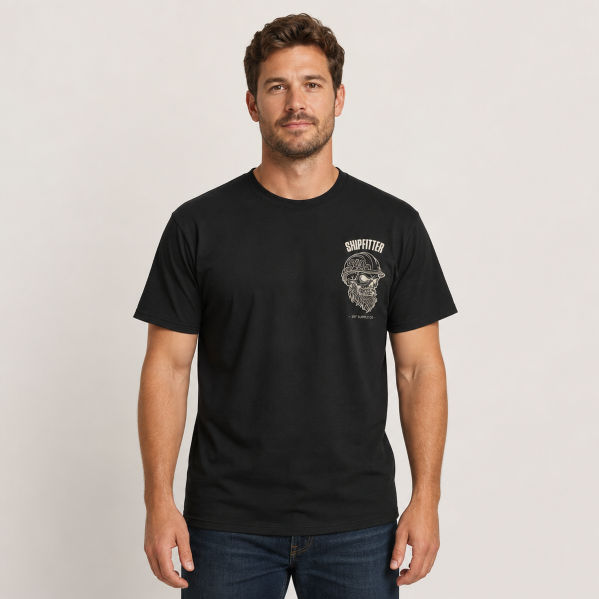 Shipfitter Skull Tee - Dark