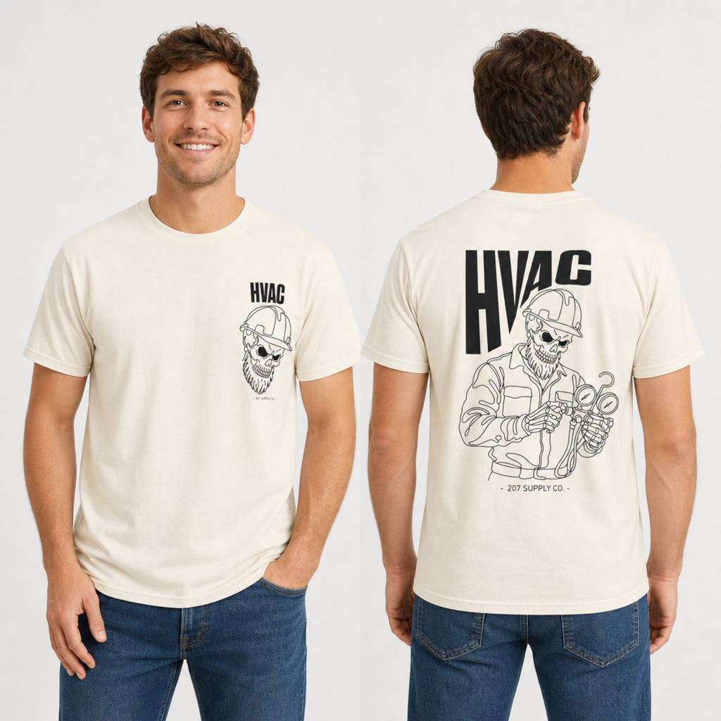HVAC Skull Tee