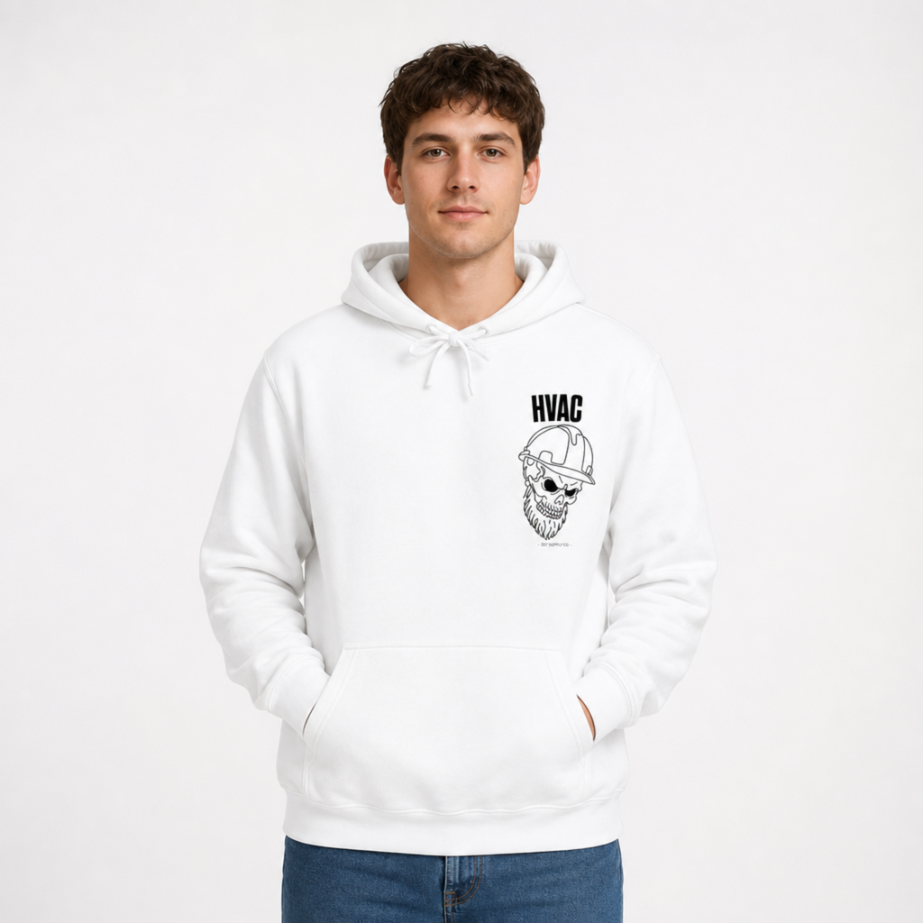 HVAC Skull Hoodie