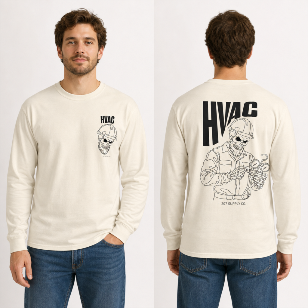 HVAC Skull Long Sleeve