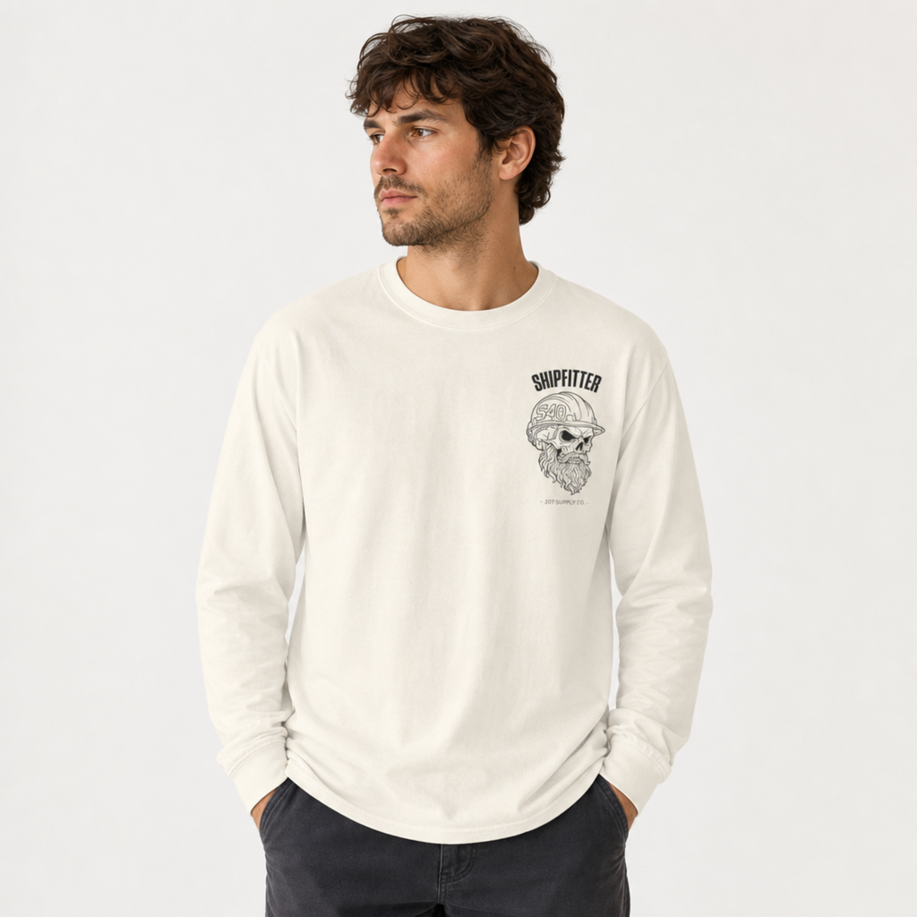 Shipfitter Skull Long Sleeve