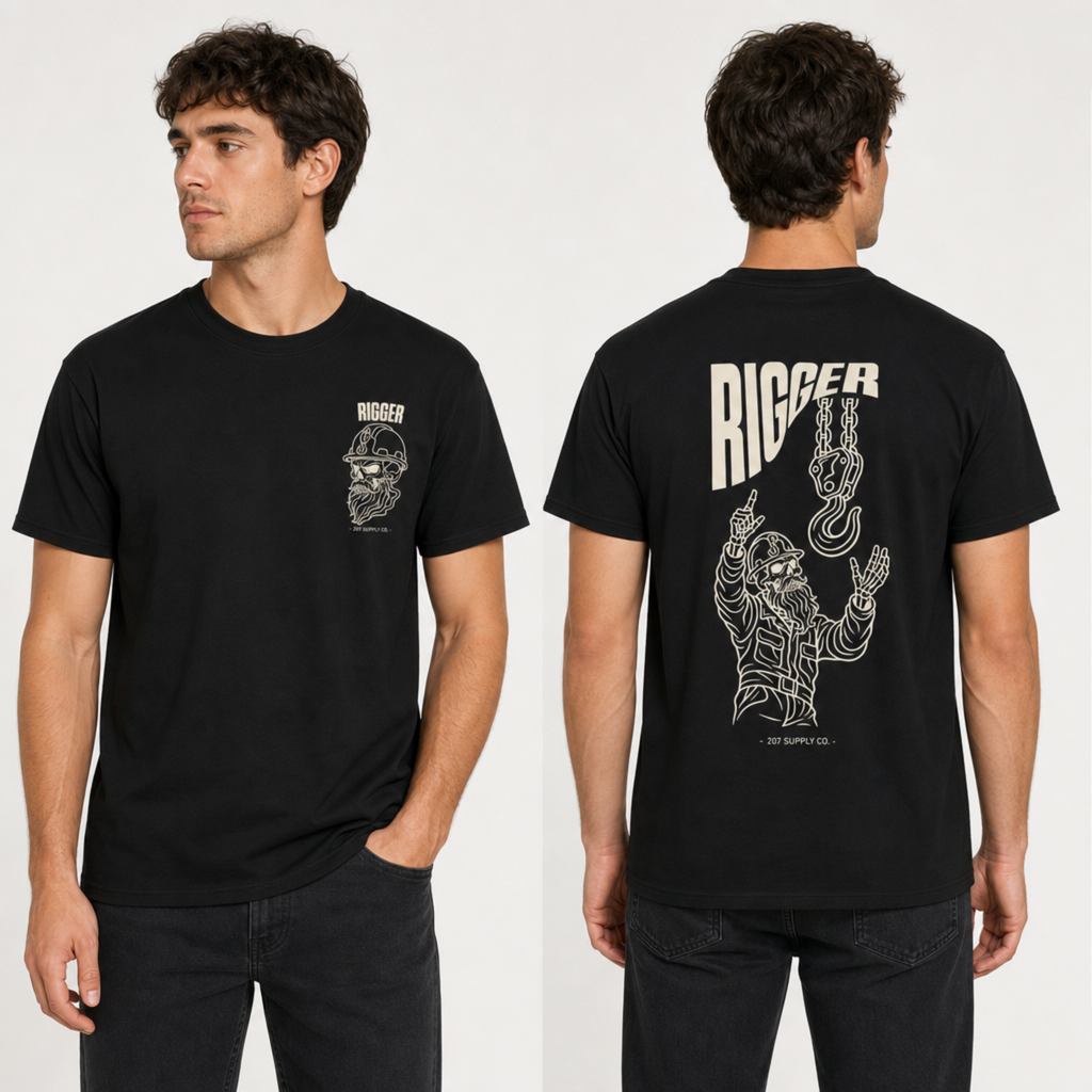 Rigger Skull Tee - Dark