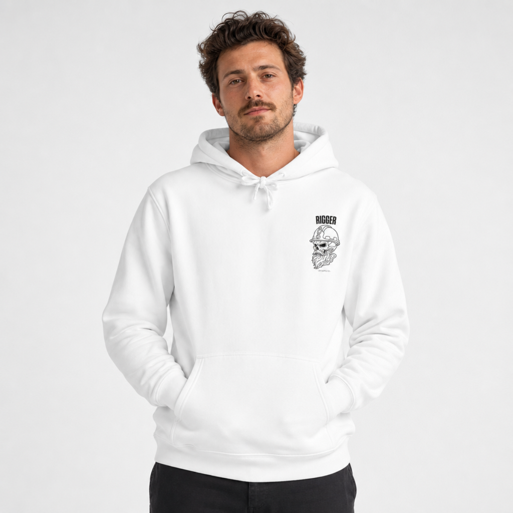 Rigger Skull Hoodie