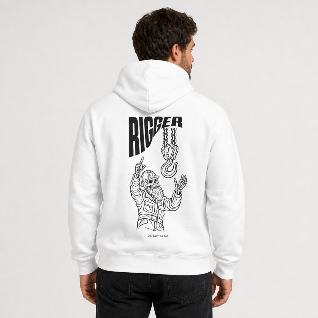 Rigger Skull Hoodie