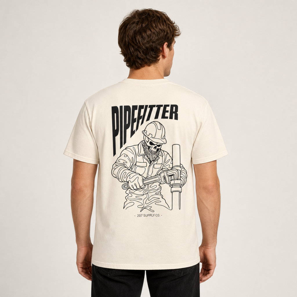 Pipefitter Skull Tee